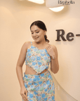 Azure Blue Floral Co-Ord Set