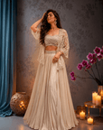 Whisper Embellished Lehenga Set Ivory