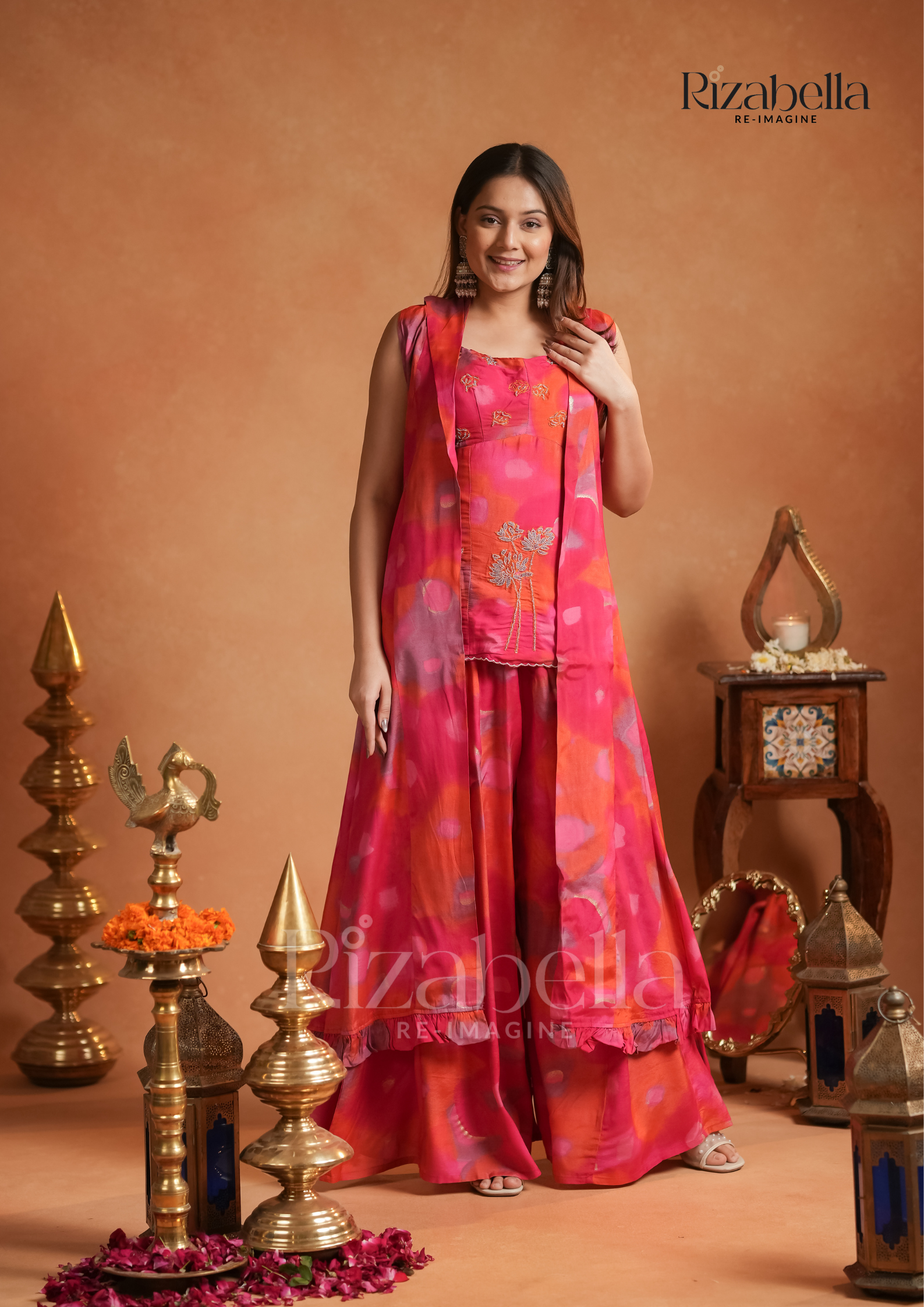 3 PCS set long Jacket set