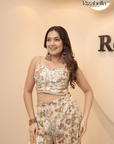Belted Indo-Western Cape Set