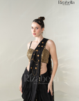 Ruby Noire Saree Set