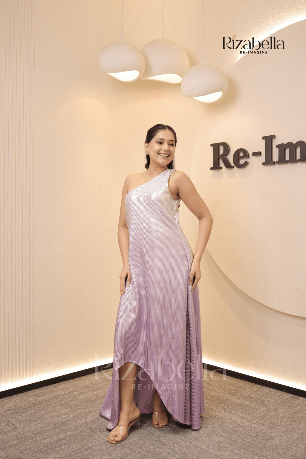 Silver Mist Ombre Dress