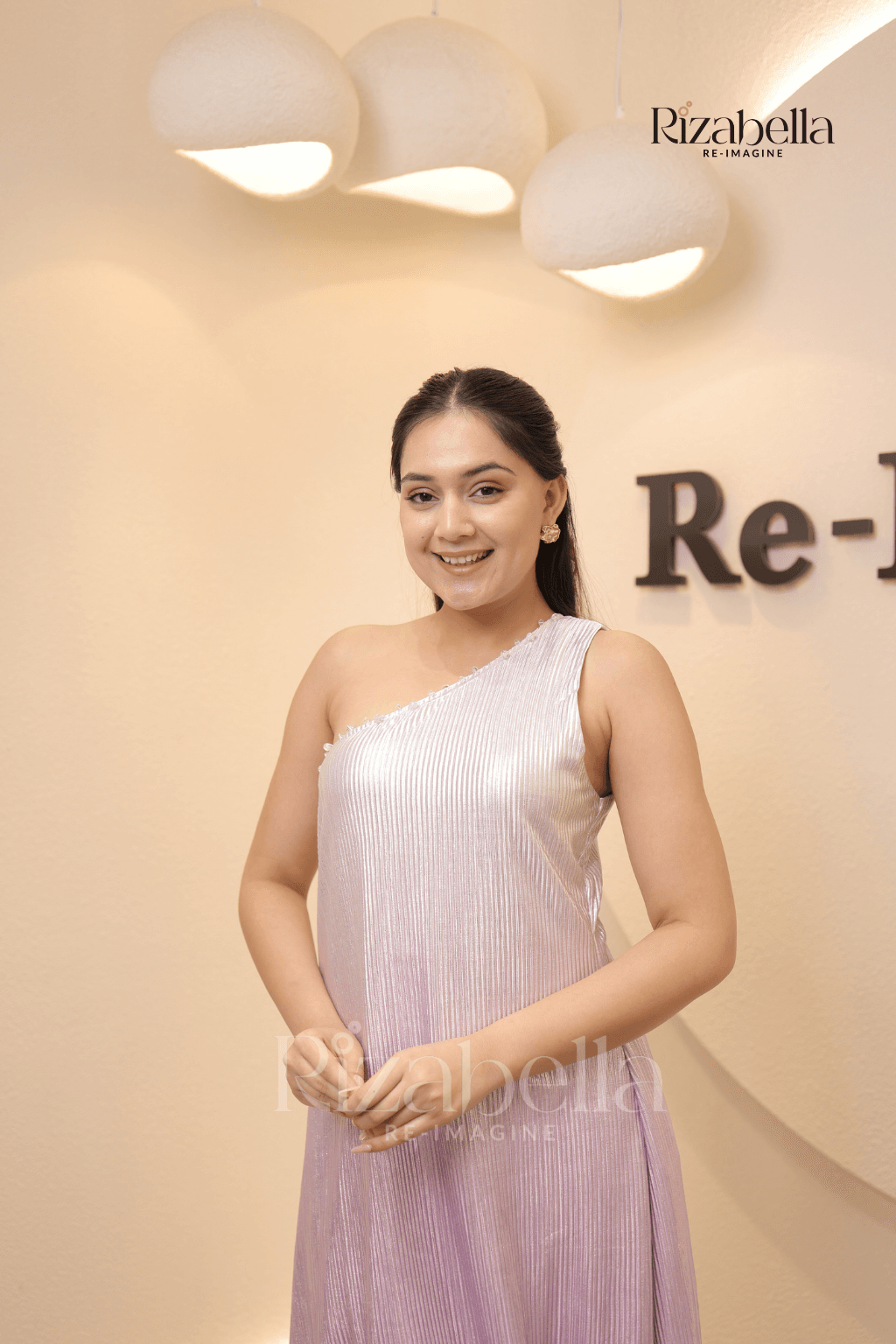 Silver Mist Ombre Dress