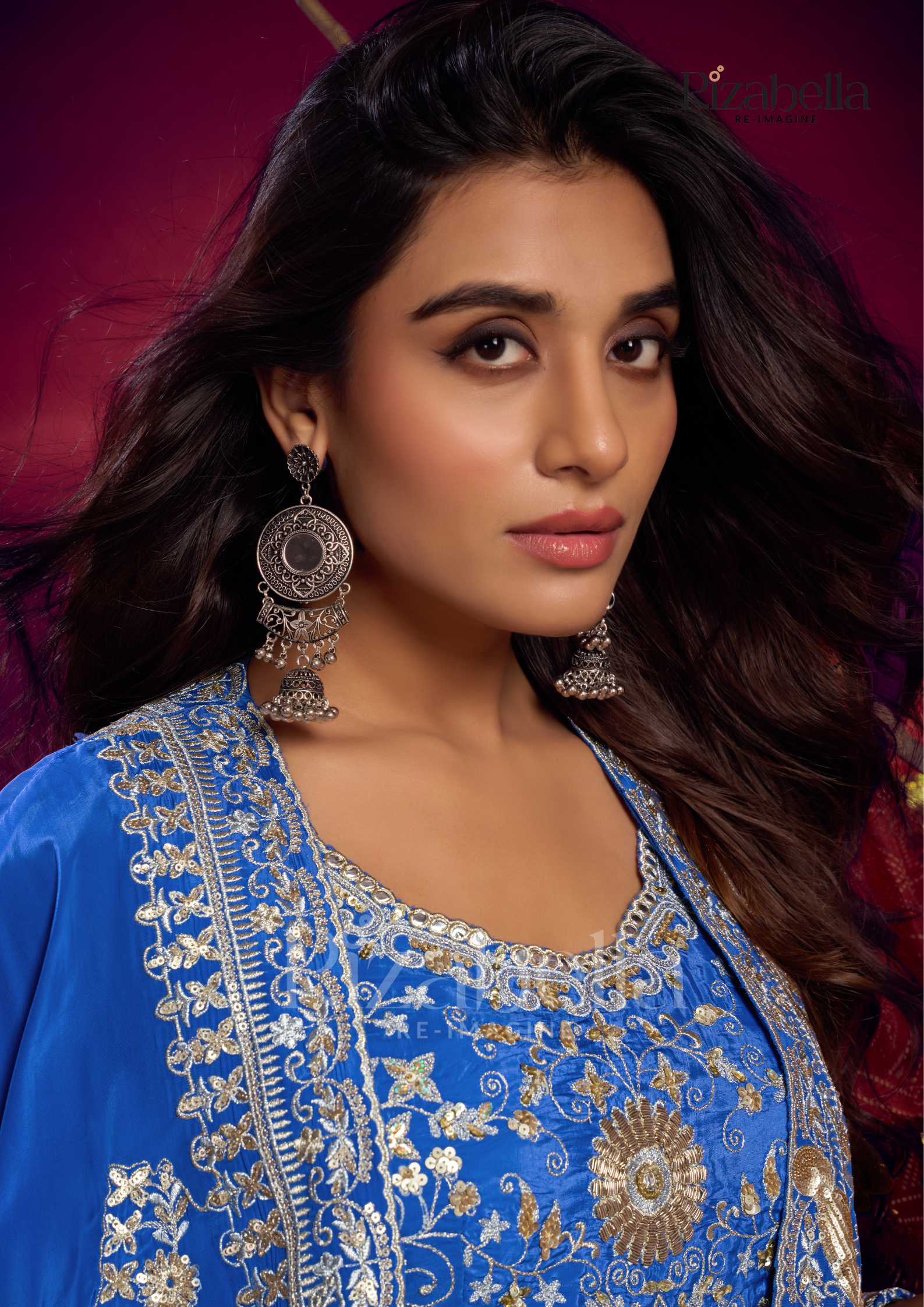 Royal Zardosi 3 pc skirt ensemble