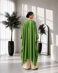 Embellished Kaftan Co-ord Set Green