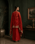 Blossom Cape Drape skirt Set