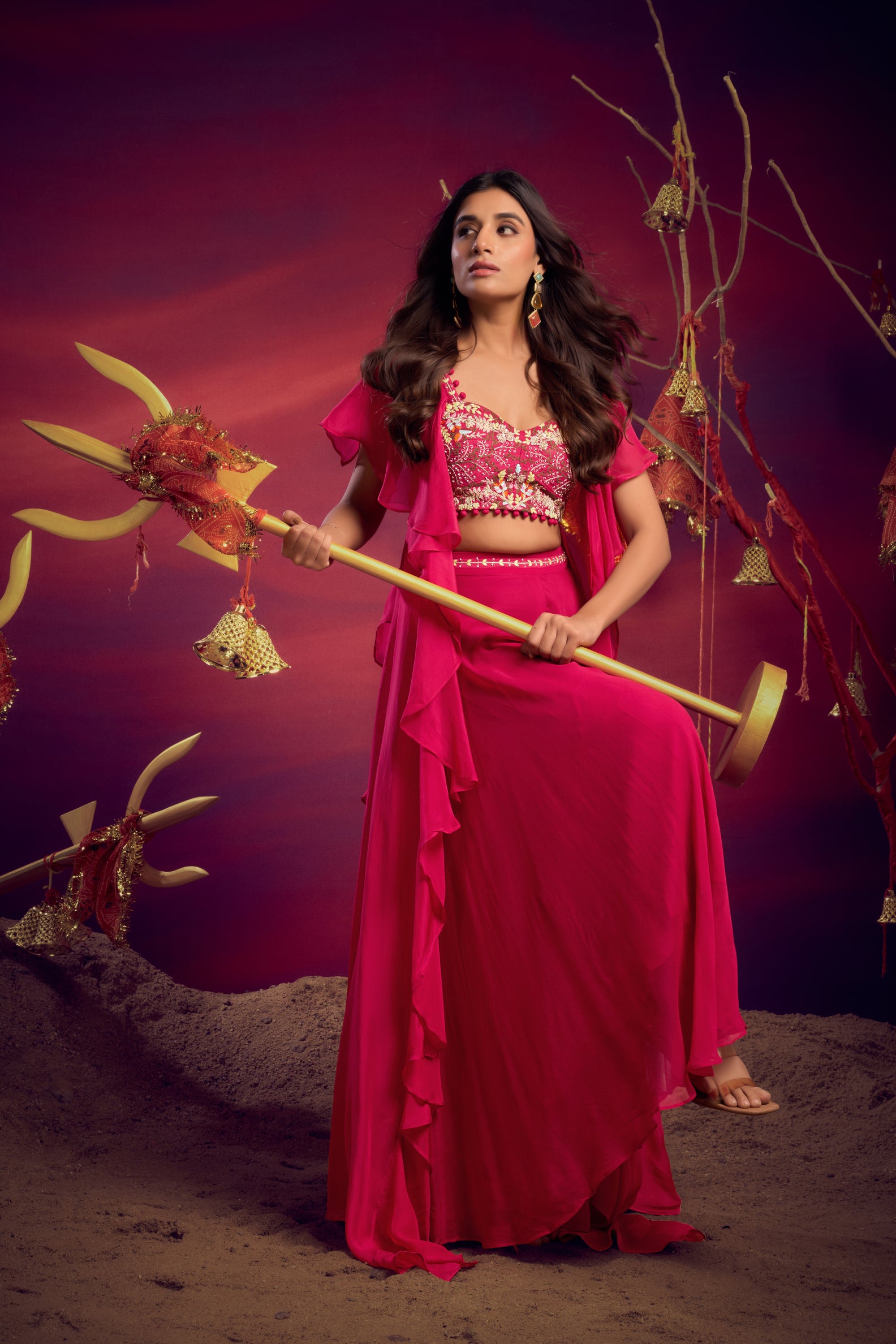 layered 3 pc contemprary ensemble