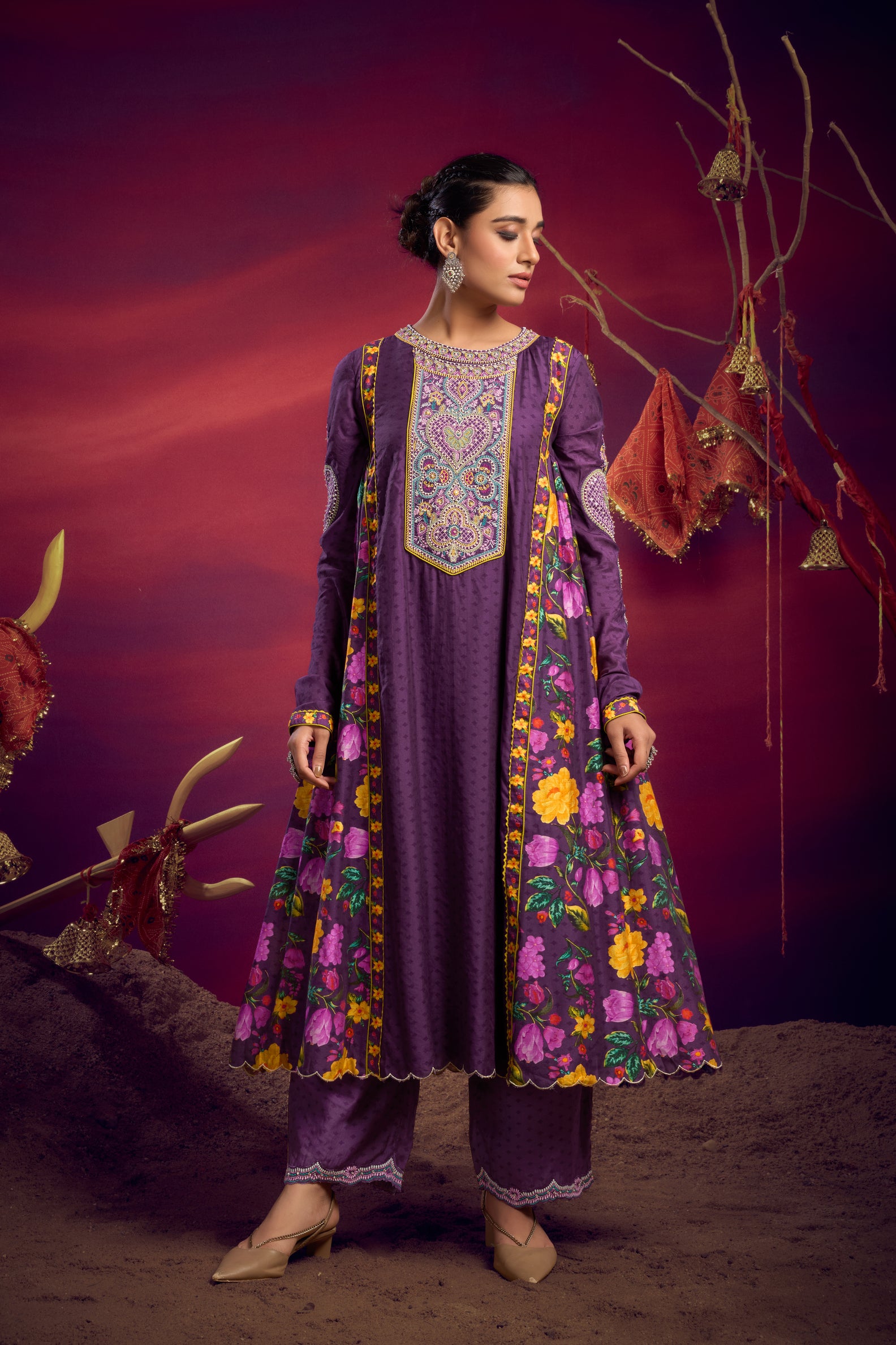 Botanical 2 pc relaxed ensemble