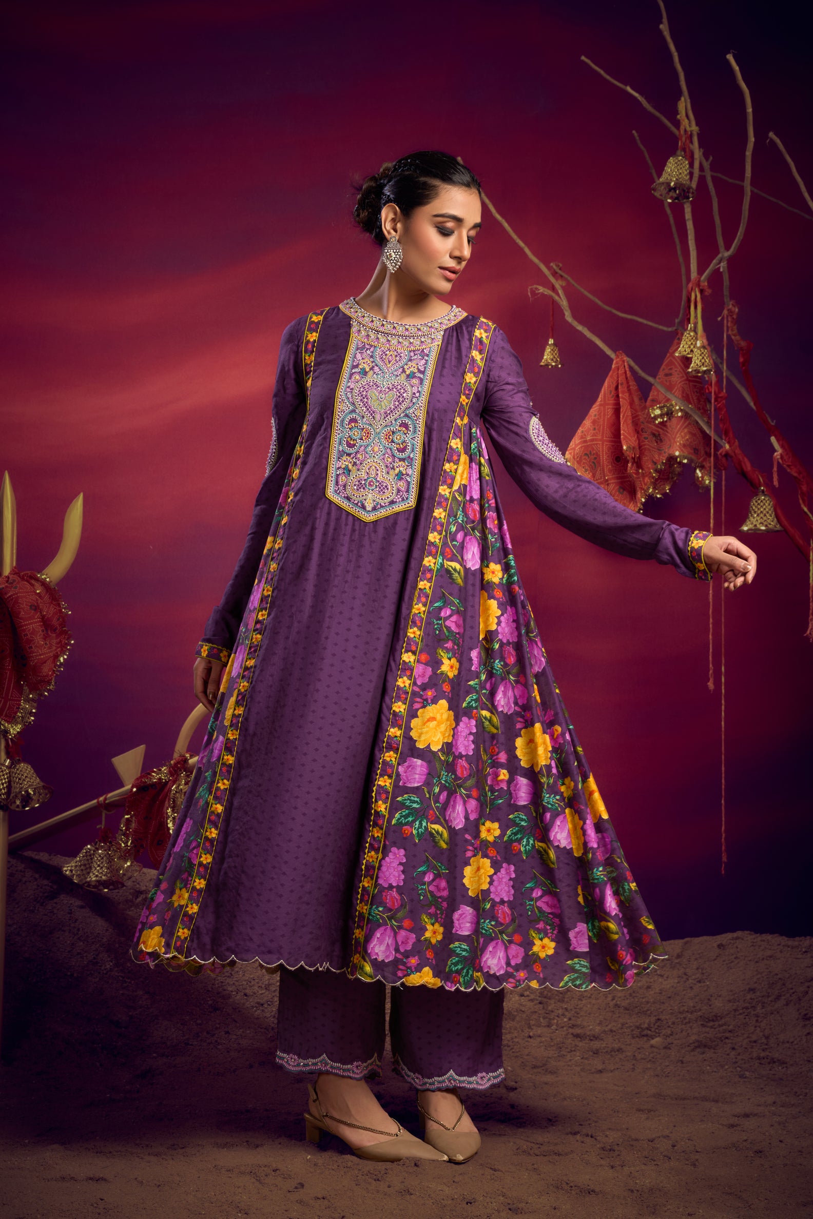 Botanical 2 pc relaxed ensemble