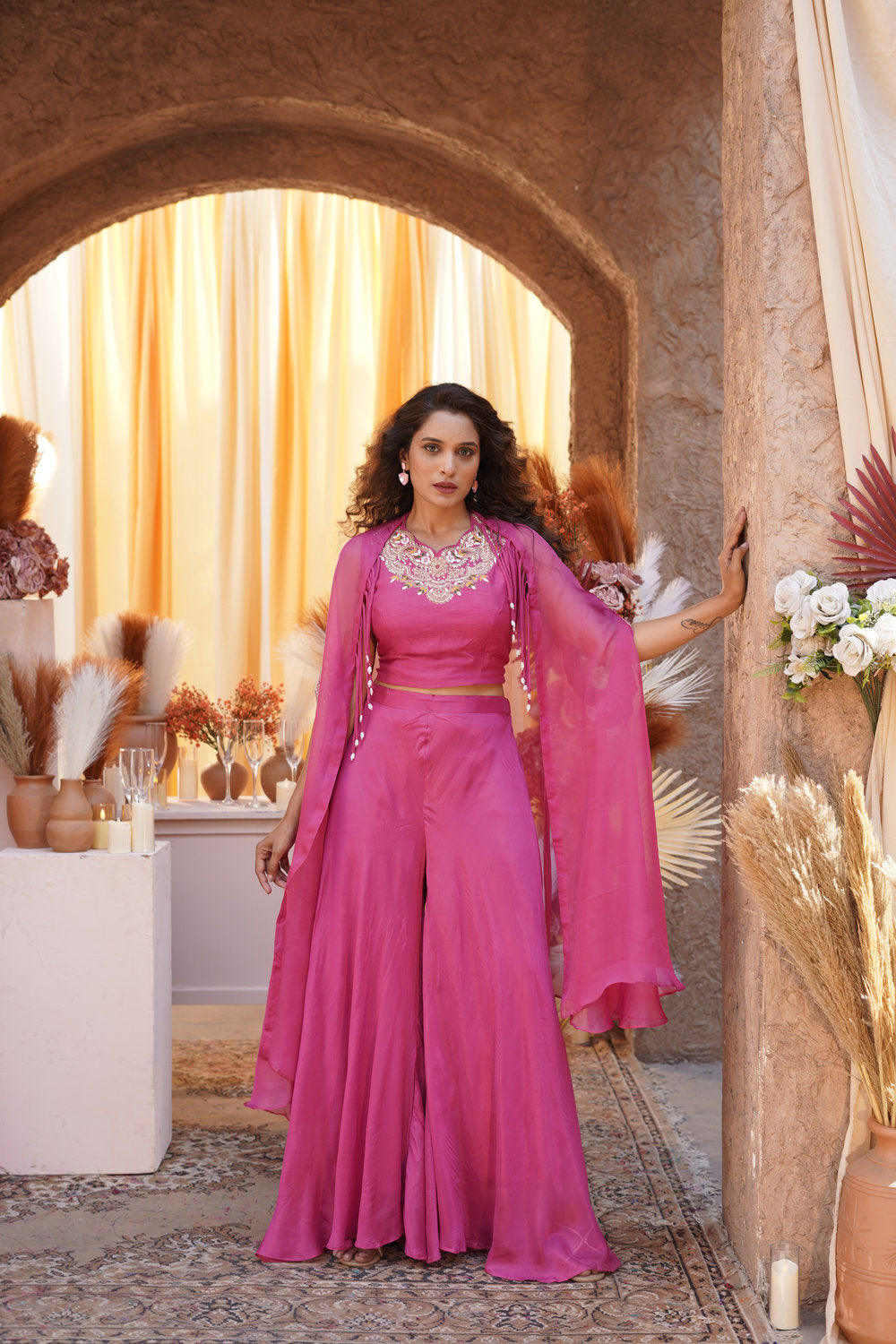 Three-piece set - Fuchsia Pink