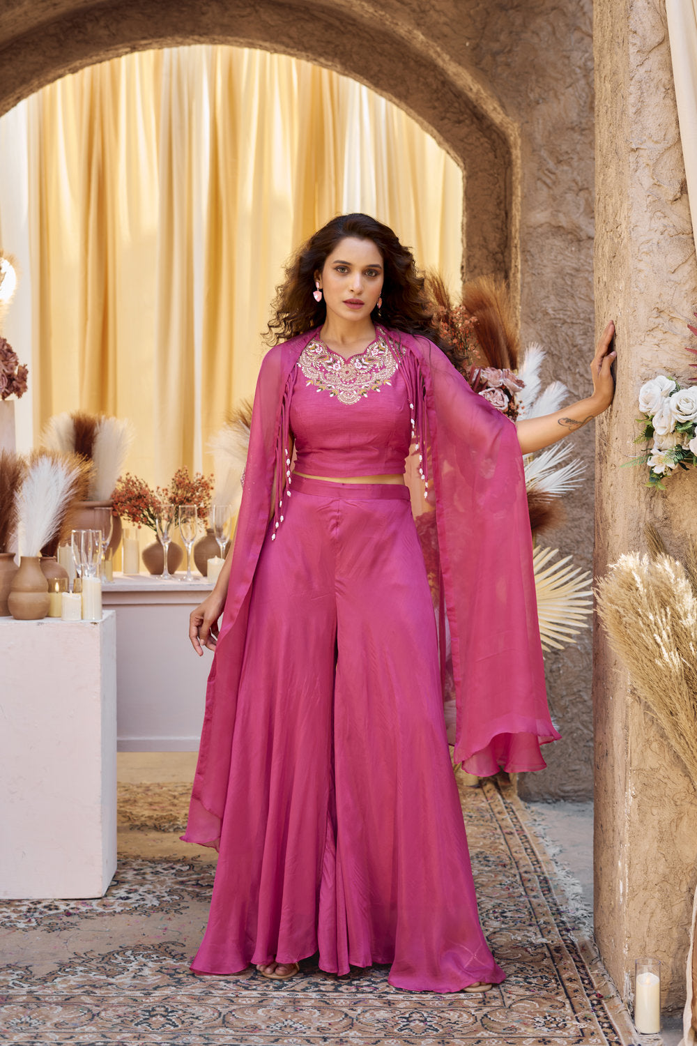 Three-piece set - Fuchsia Pink