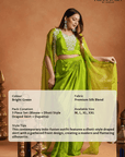 3 PCS dhoti style drape SET
