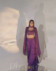 Regal Iris 3 PCS cape style with leaf work